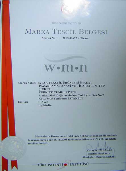 W.M.N Our Registered Trade Mark 2005
